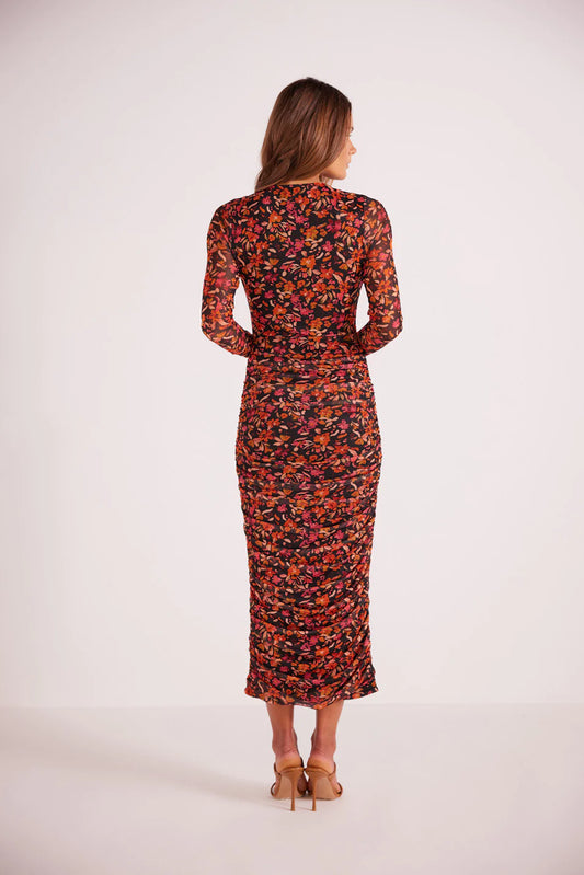Sorrento Mesh Midi Dress