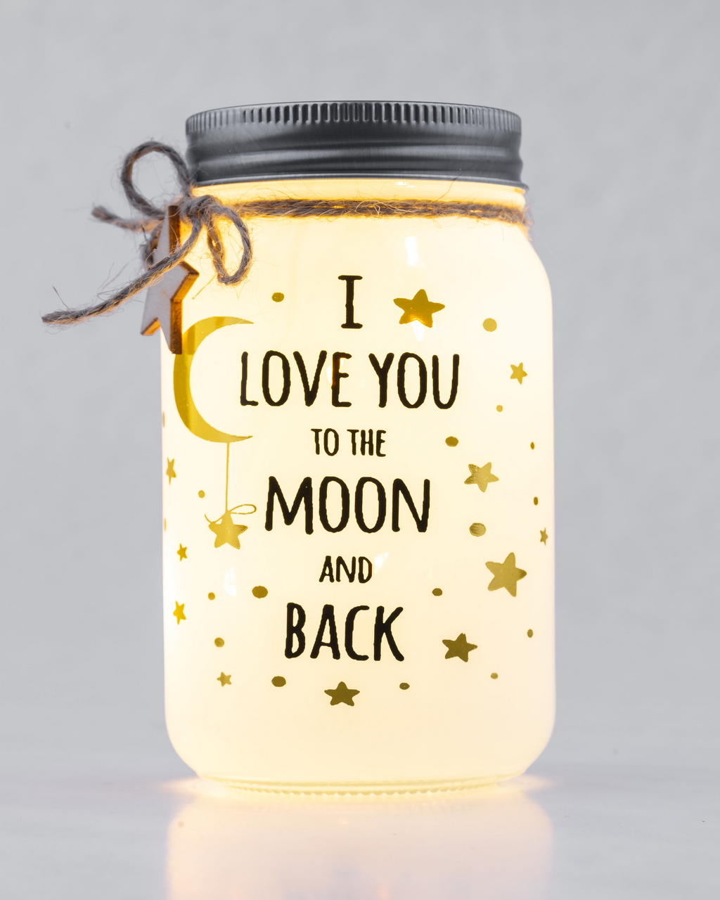 Sparkle Jar | Love you to the Moon & Back