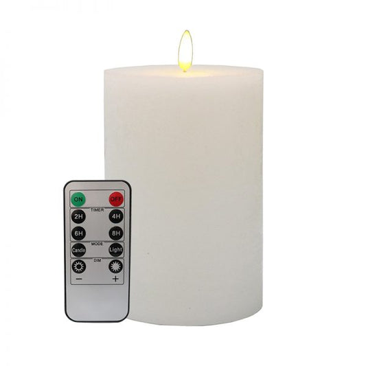 LED Battery Pillar Candle 10x15