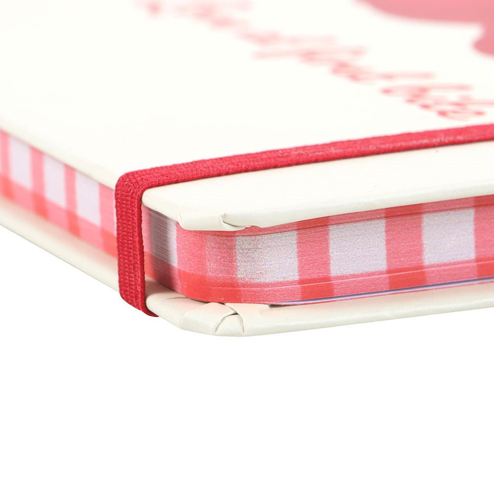 My Recipes notebook with pen