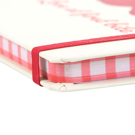 My Recipes notebook with pen