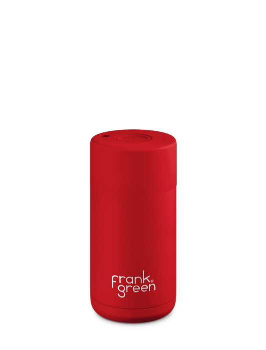 Ceramic Reusable Cup 12oz | Atomic Red