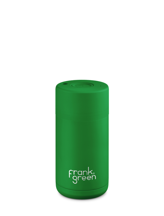 Ceramic Reusable Cup 12oz | Evergreen