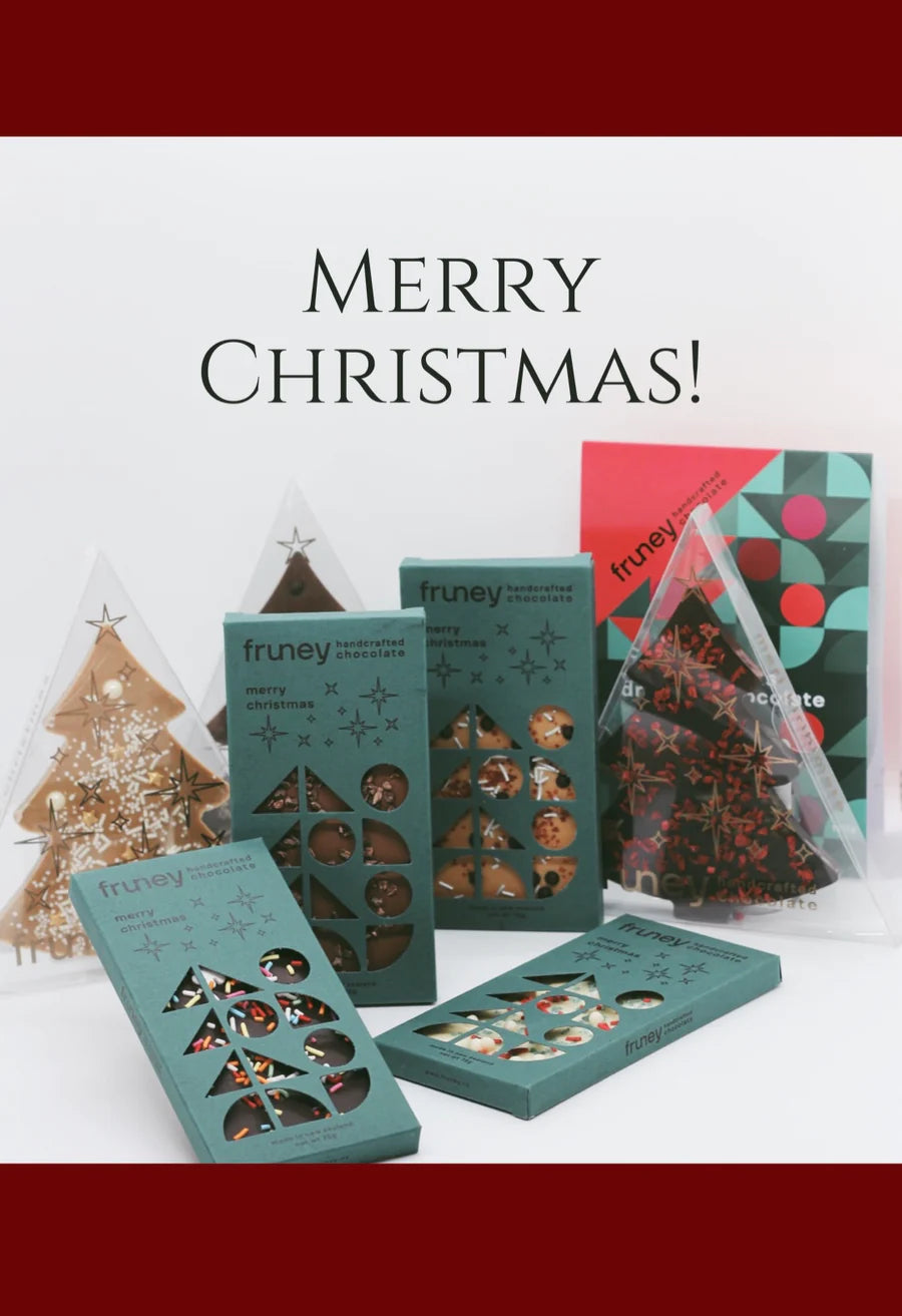 Xmas White chocolate bar