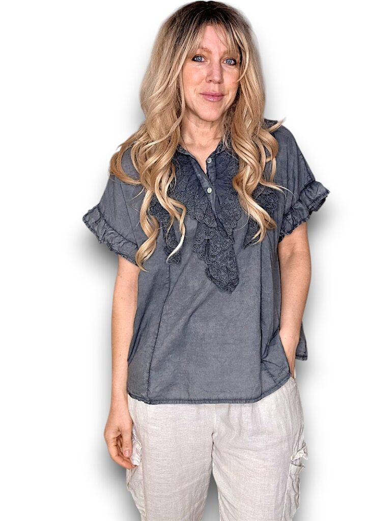 Eyelet Top