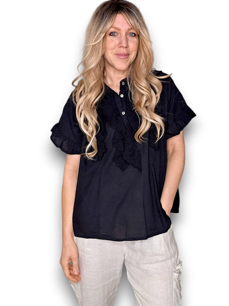 Eyelet Top