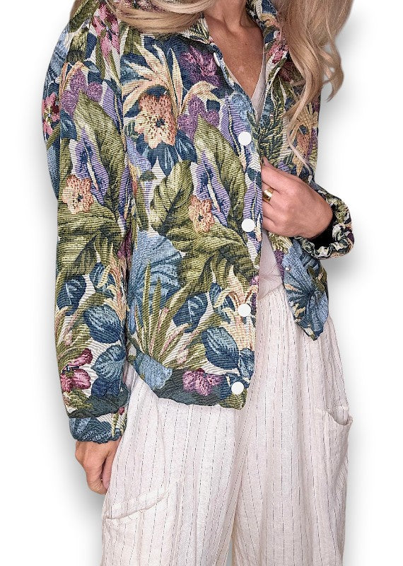 Tapestry Monstera Jacket