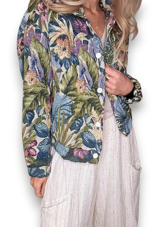 Tapestry Monstera Jacket