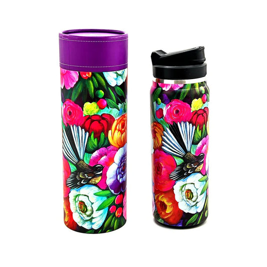Drink Bottle -Pink Fantail
