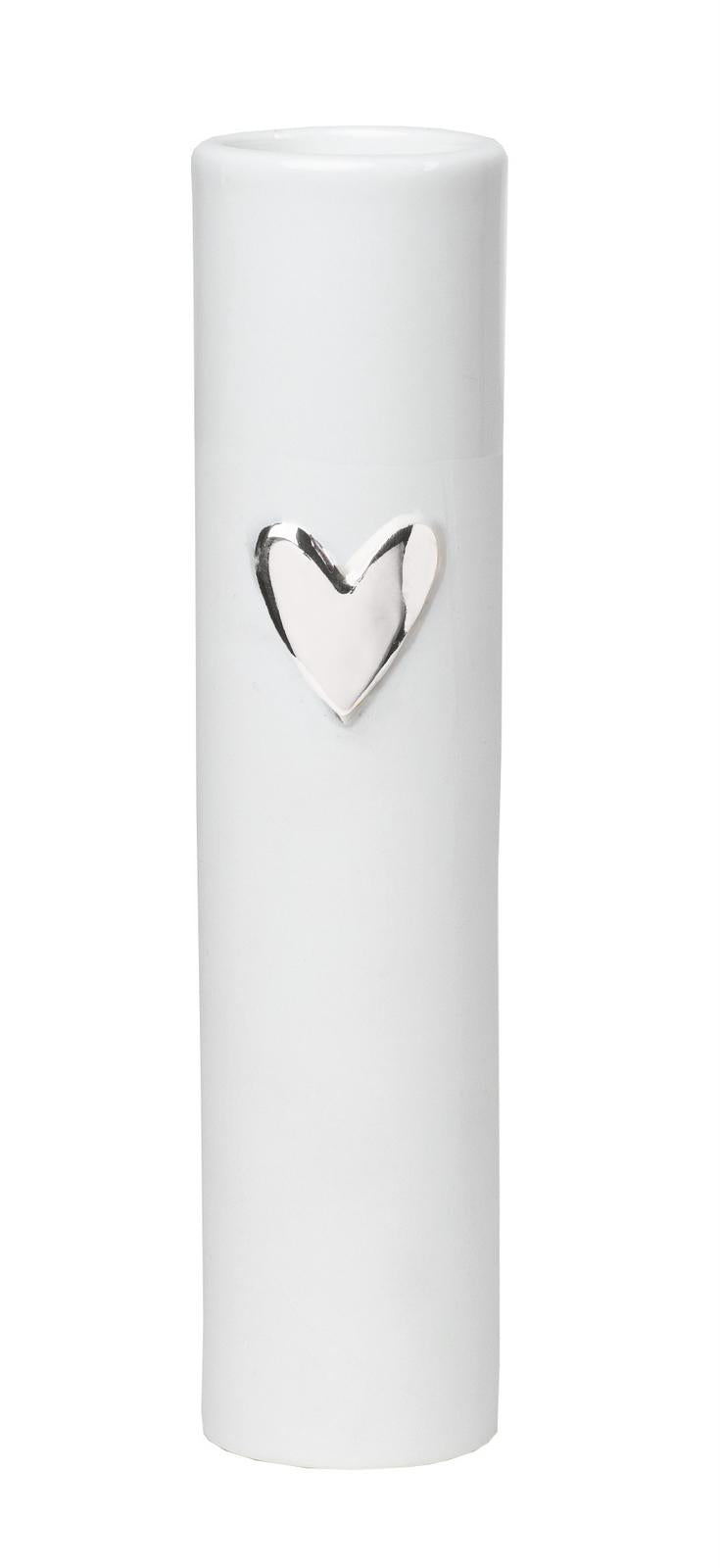 Räder - Silver Heart - Porcelain Vase