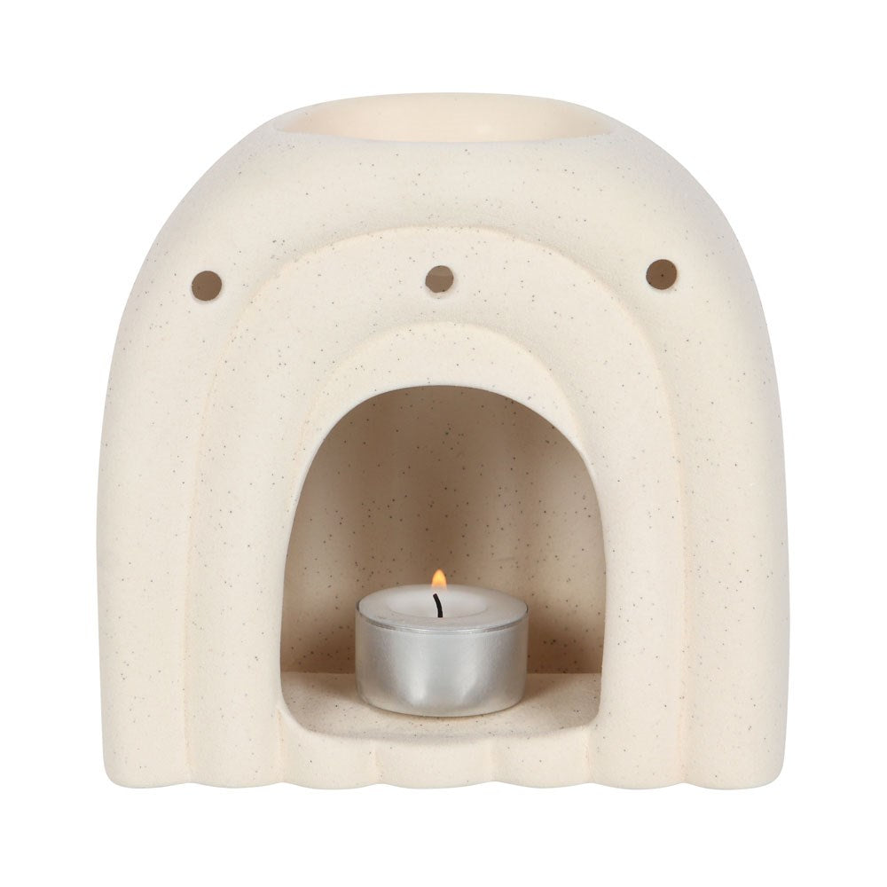 Cream Speckle Archway Oil Burner