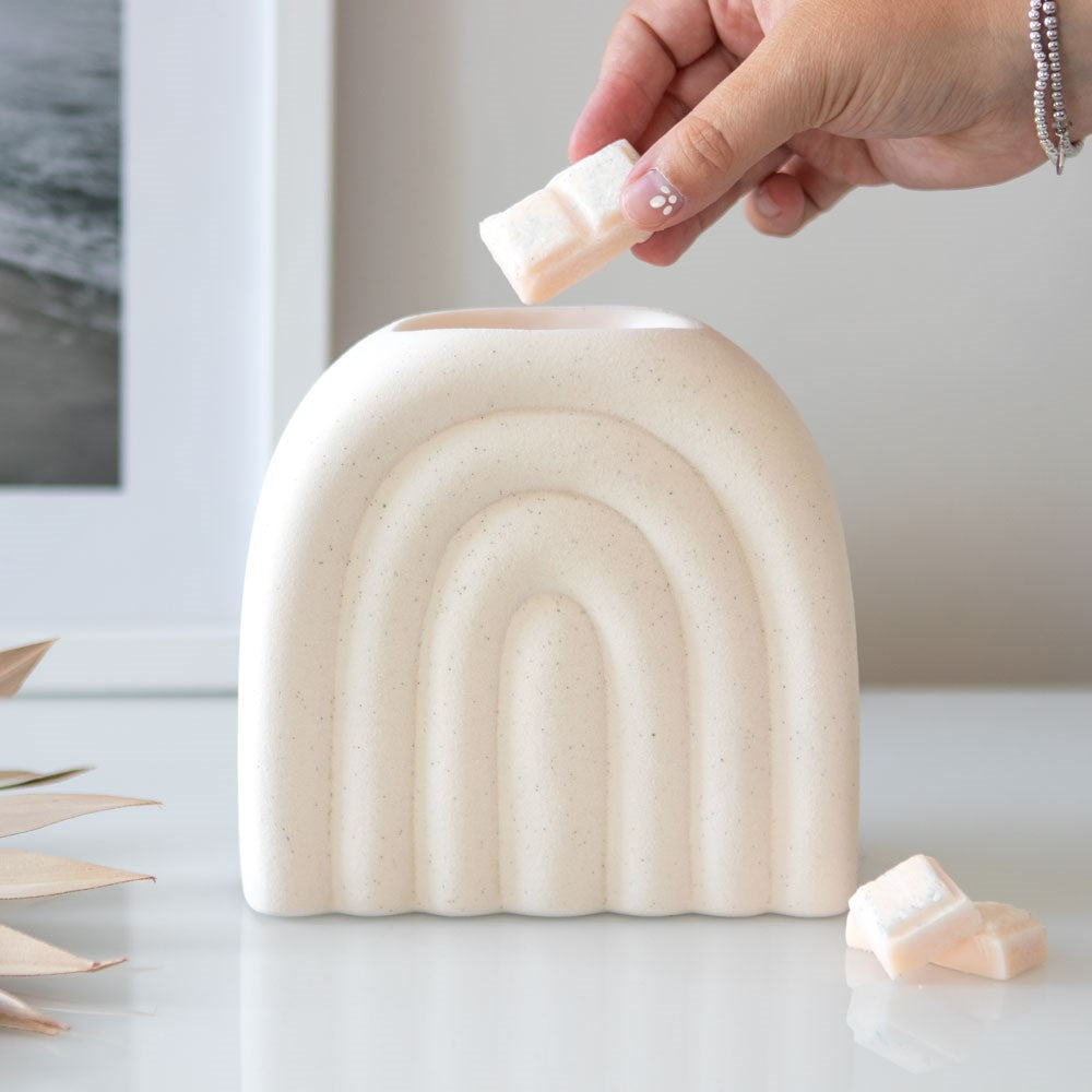 Cream Speckle Archway Oil Burner
