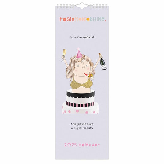 2025 Rosie Made a Thing Slim Calendar