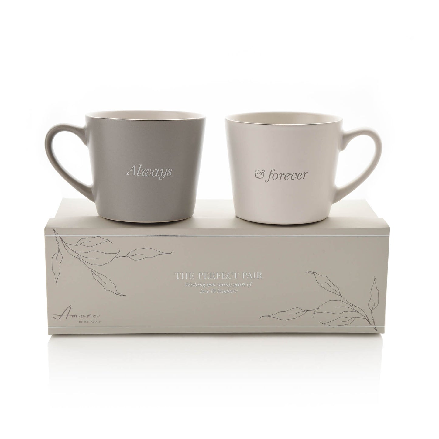 S/2 Always And Forever Mug Set