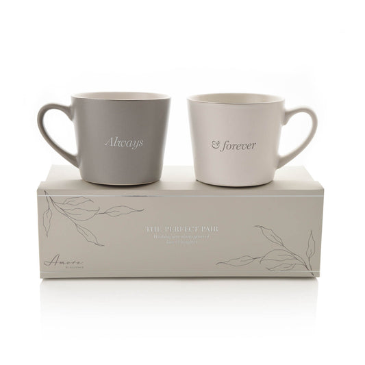 S/2 Always And Forever Mug Set