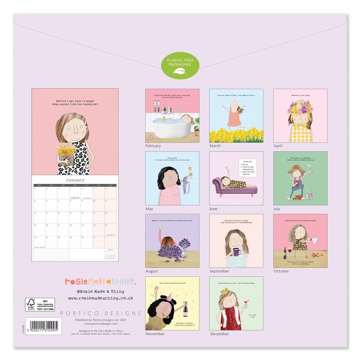 Rosie Made A Thing Calendar 2026