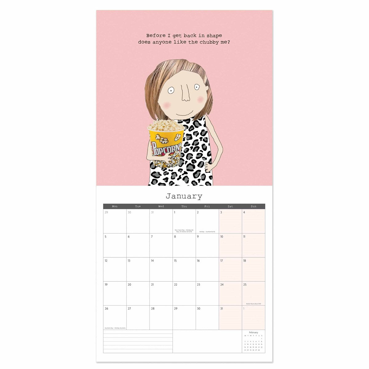 Rosie Made A Thing Calendar 2026