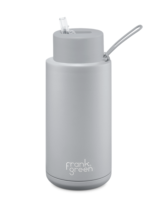 Frank Green Ceramic Reusable Bottle 1 litre | Harbor Mist