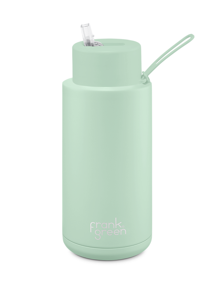 Ceramic Reusable Bottle 1 litre | Mint Gelato