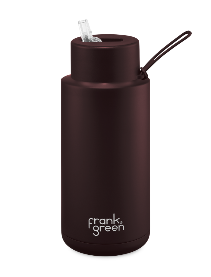 Limited Edition Ceramic Reusable Bottle - 34oz | Chocolate