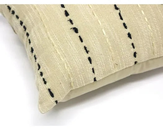 Kantha Embroidered Cushion