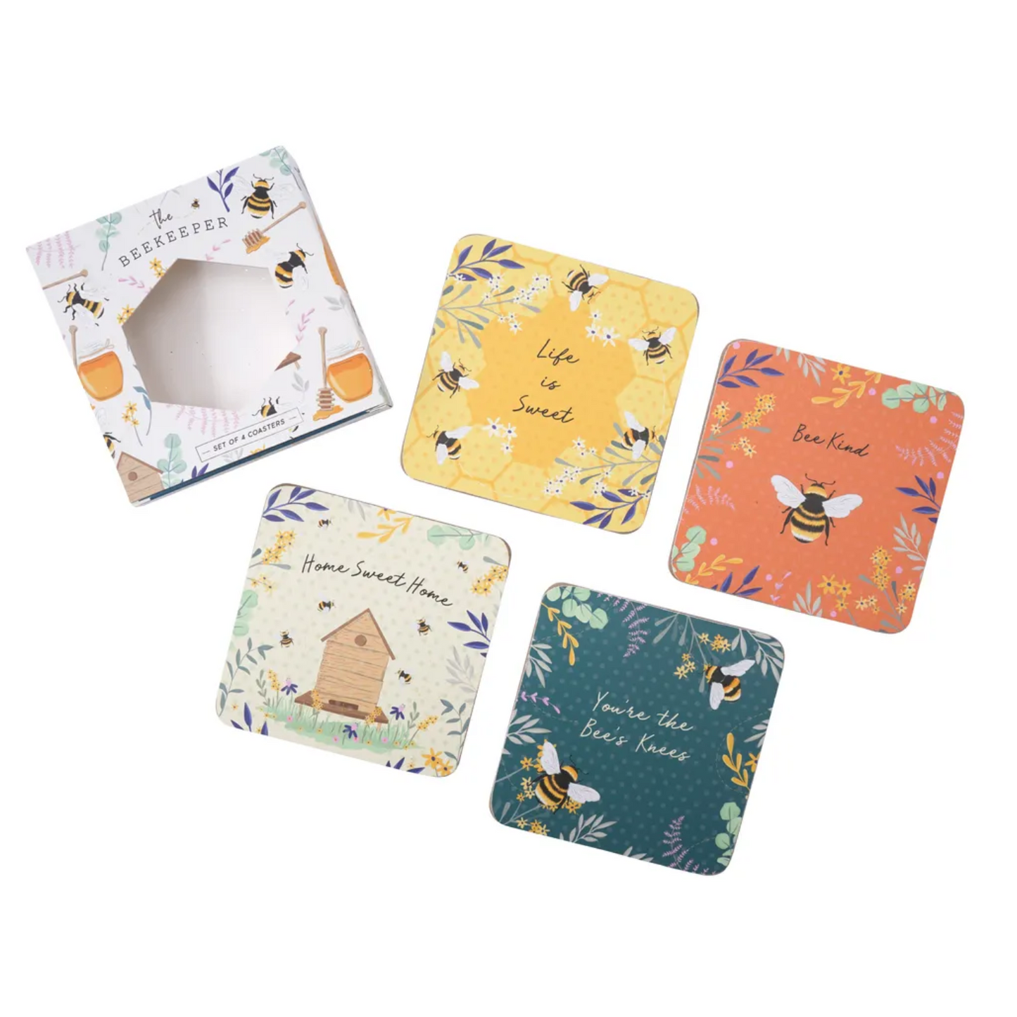 Beekeeper S/4 Coasters