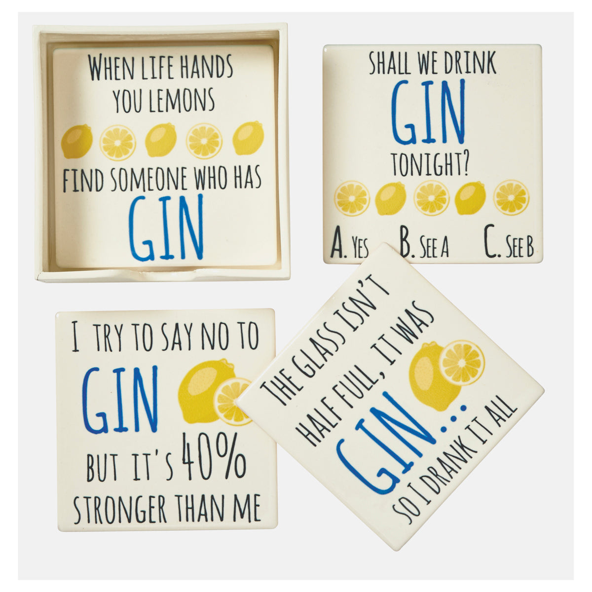 Gin Coasters