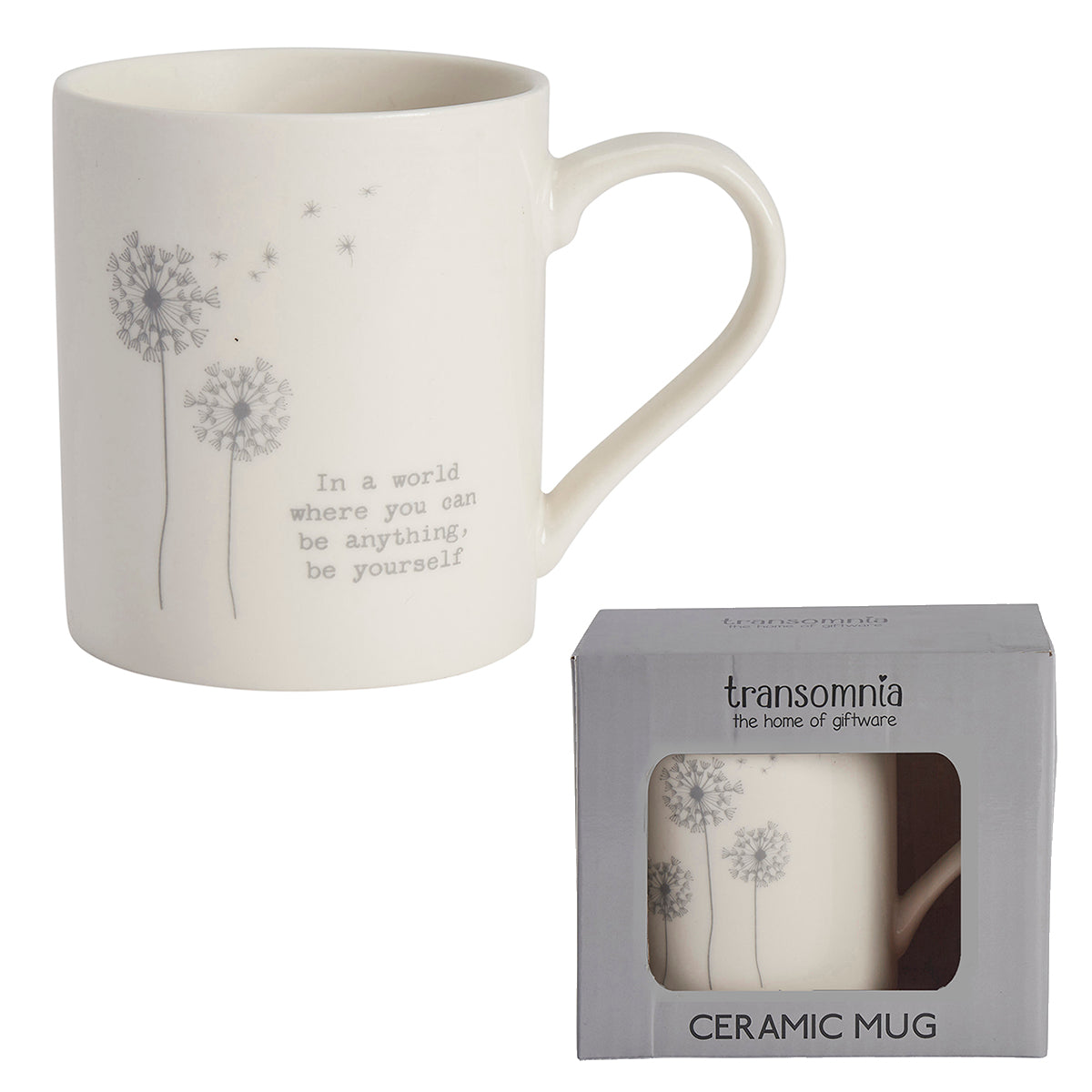 Dandelion Message Mug