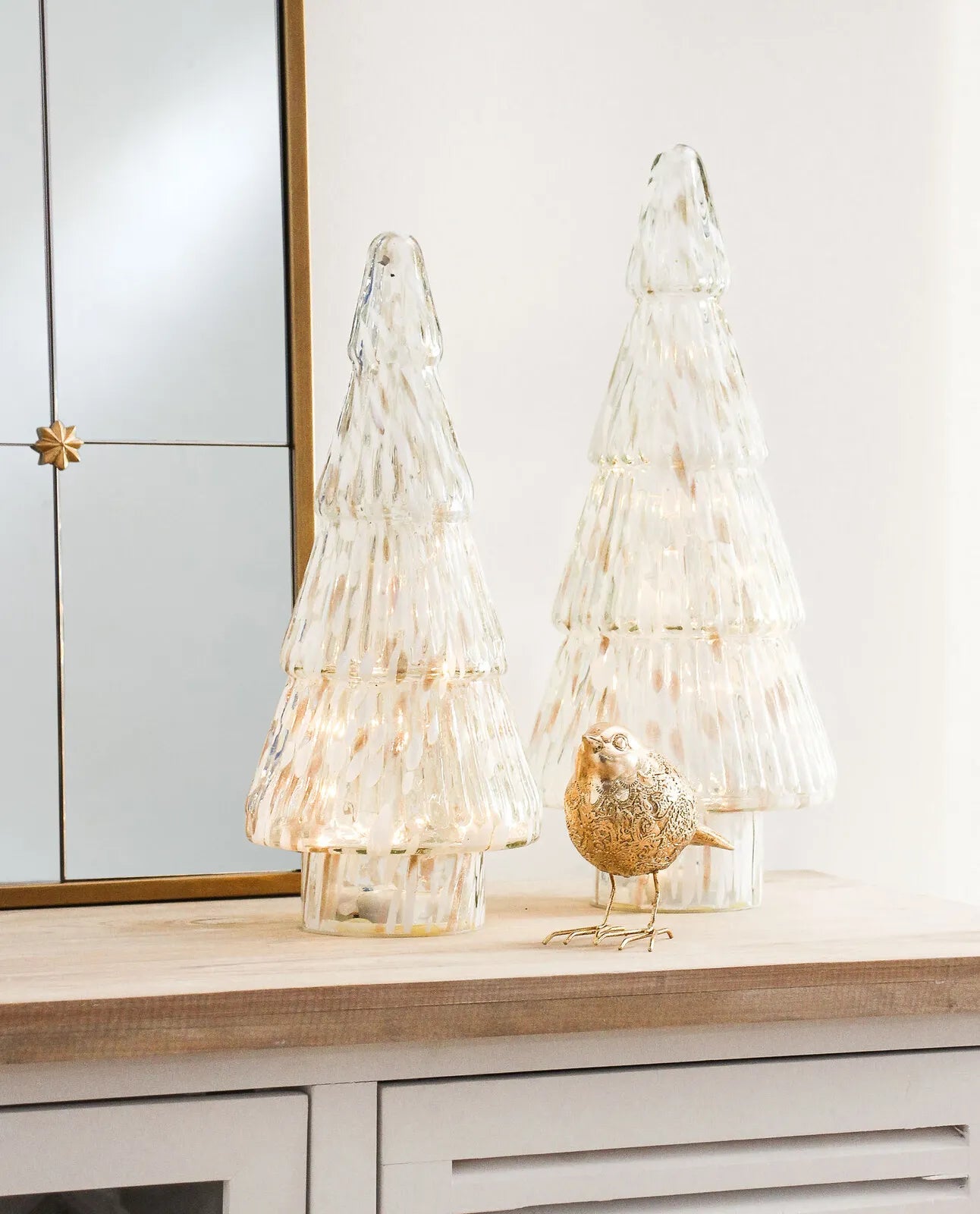 White Xmas Tree LED XL