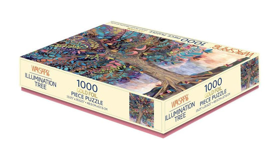 Illumination Tree Gold Foil 1000 Pce - Puzzle