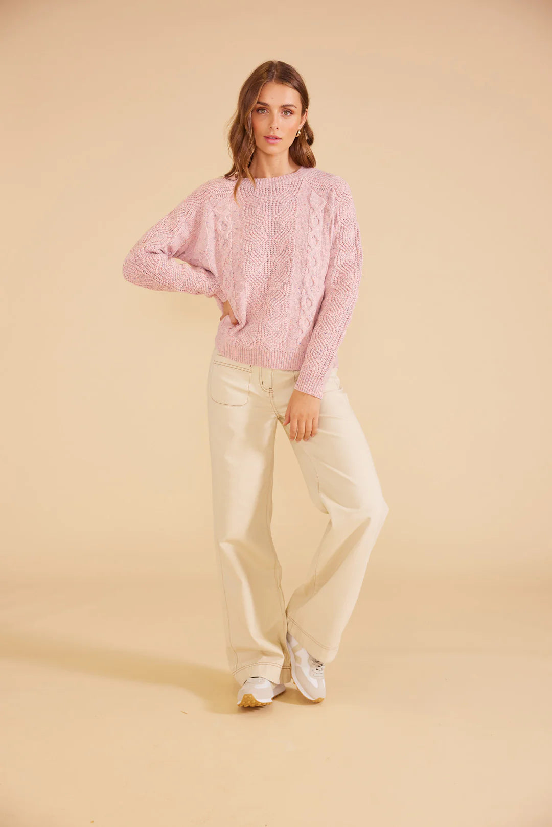 Lydia Knit Jumper | Blush