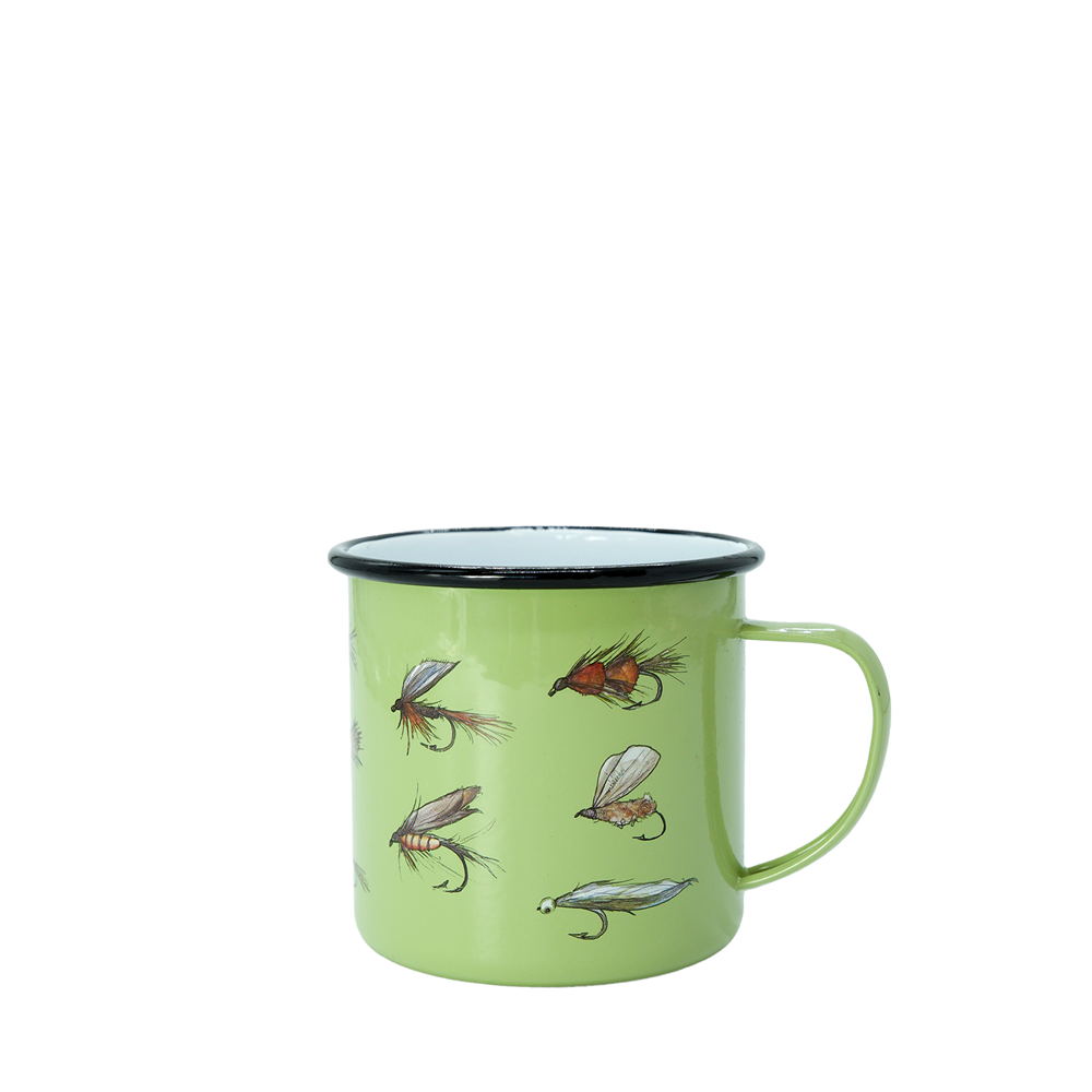 Enamel Mug - Fly Fishing