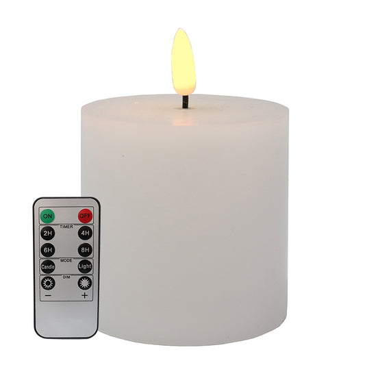 LED Battery Pillar Candle 7.5×7.5