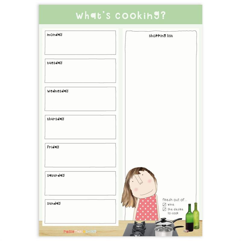 Rosie Made A Thing - What's Cooking - Planner