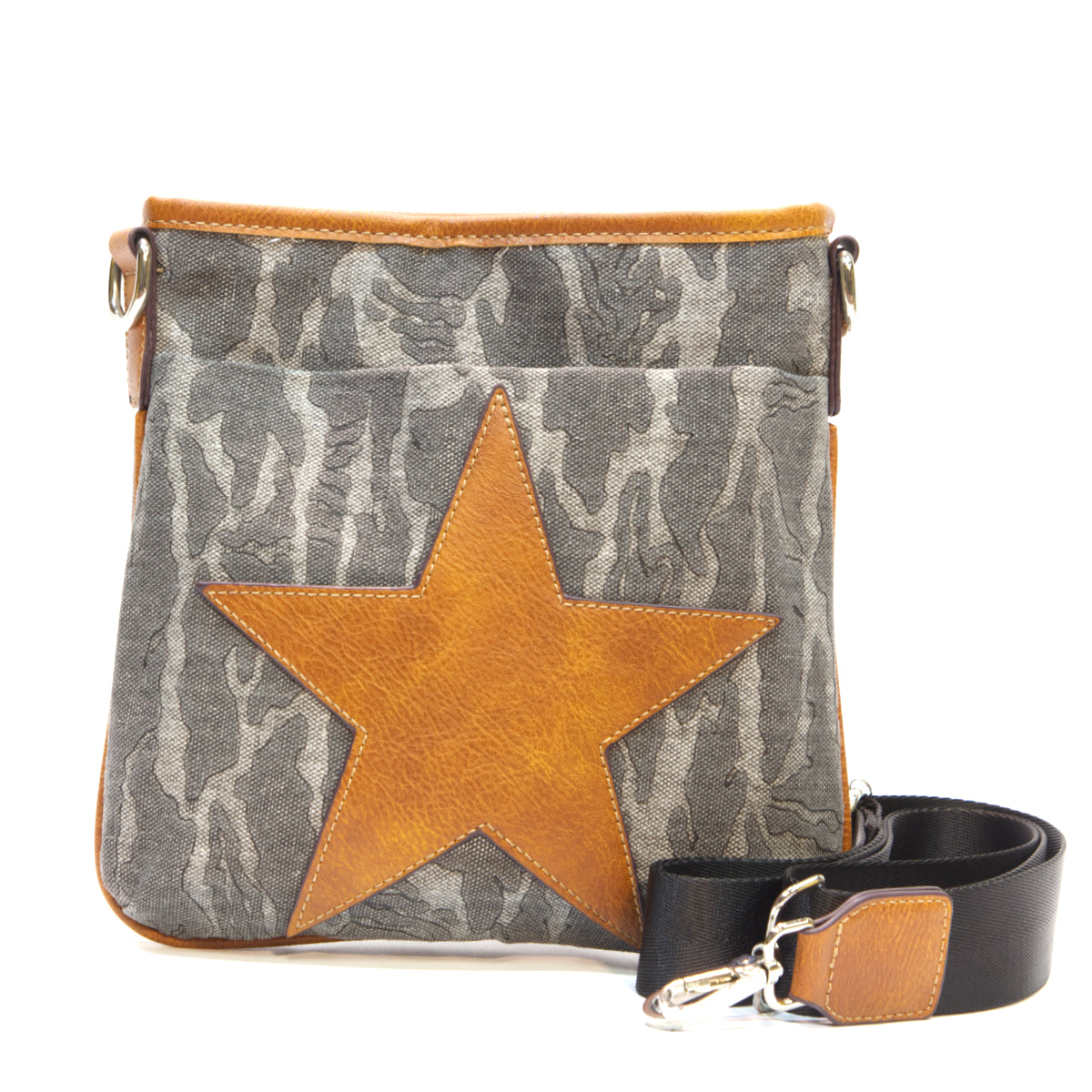 Sassy Duck Navajo Pocket Bag | Charcoal