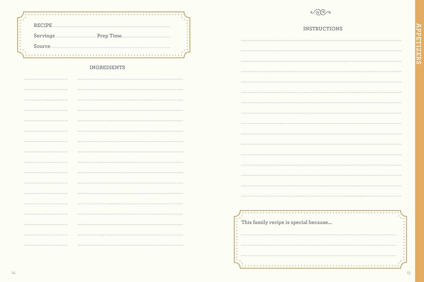 Our Family recipes
