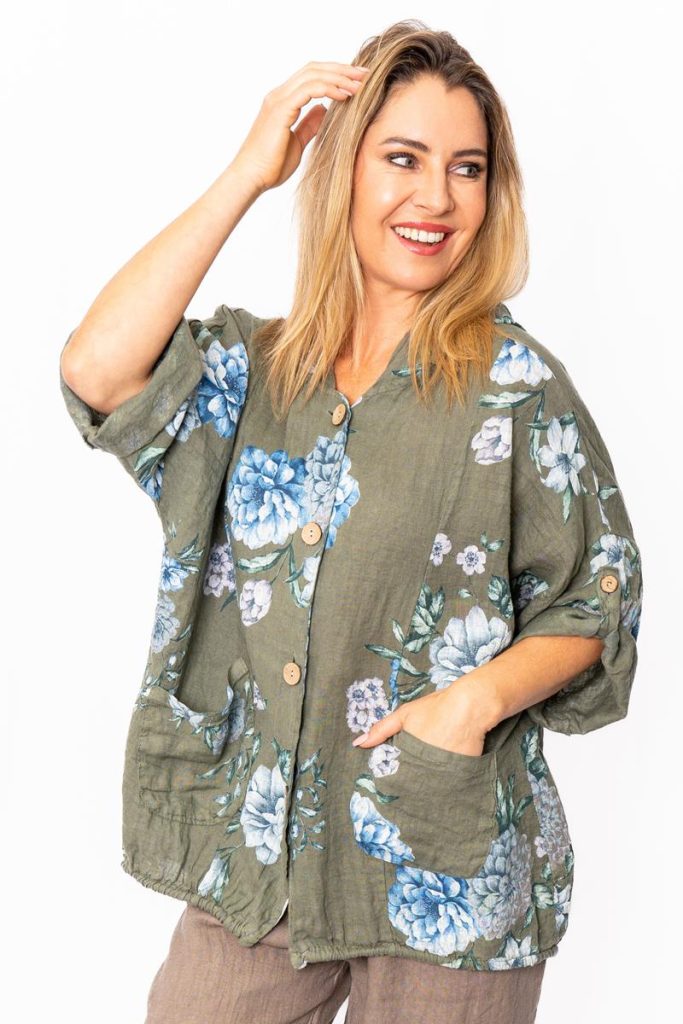 Mazzo Linen Top
