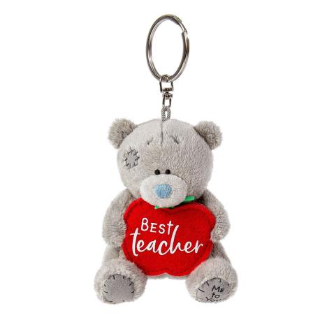 Holding Best Teacher Apple Me to You Plush Keyring