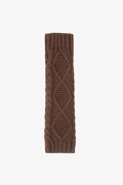 Moss Diamond Gloves | Walnut