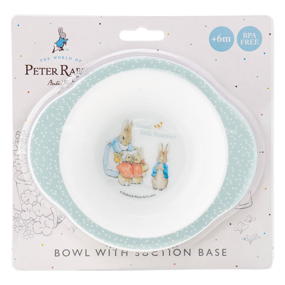 Peter Rabbit Bowl w/suction