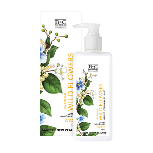 NZ Wild Flowers WASH 300ml