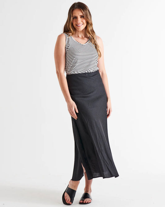 Saffron Skirt | Coal