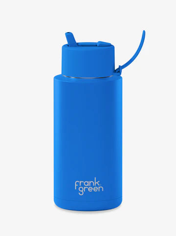 Limited Edition Ceramic Reusable Bottle Blue Lagoon 34oz