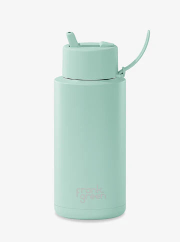 Limited Edition Ceramic Reusable Bottle Peppermint 34oz