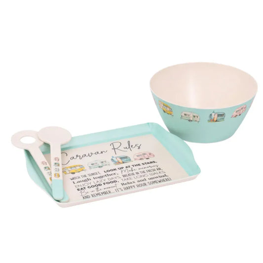 Caravan - Bamboo Melamine Salad Servers