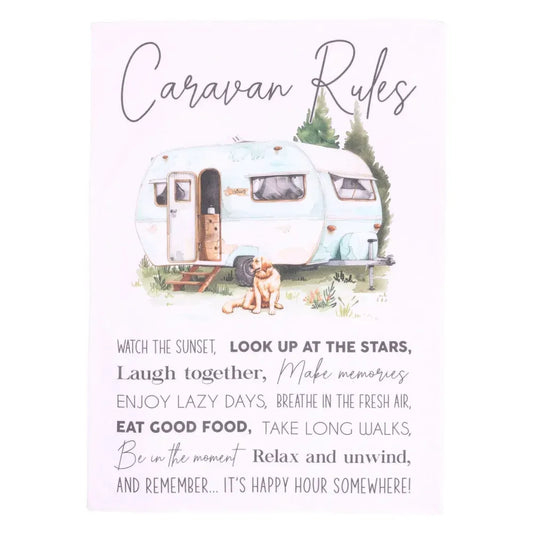 Caravan - Tea Towel