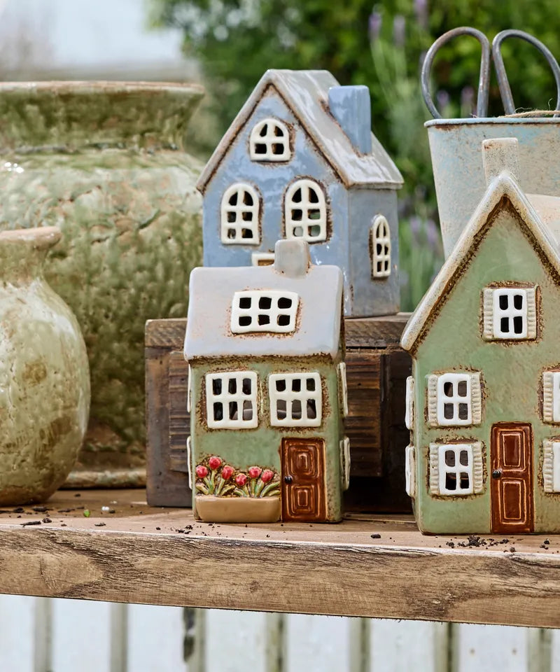 Devon Petite Tealight Cottage Sage