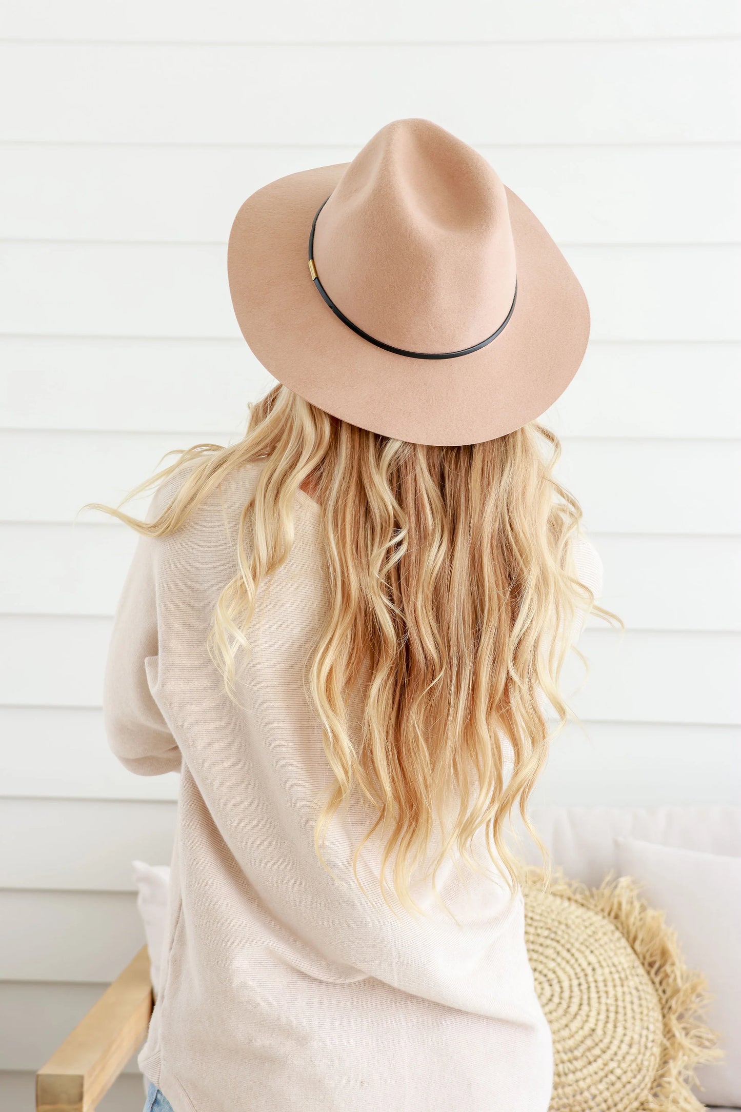 The Panama hat | Camel