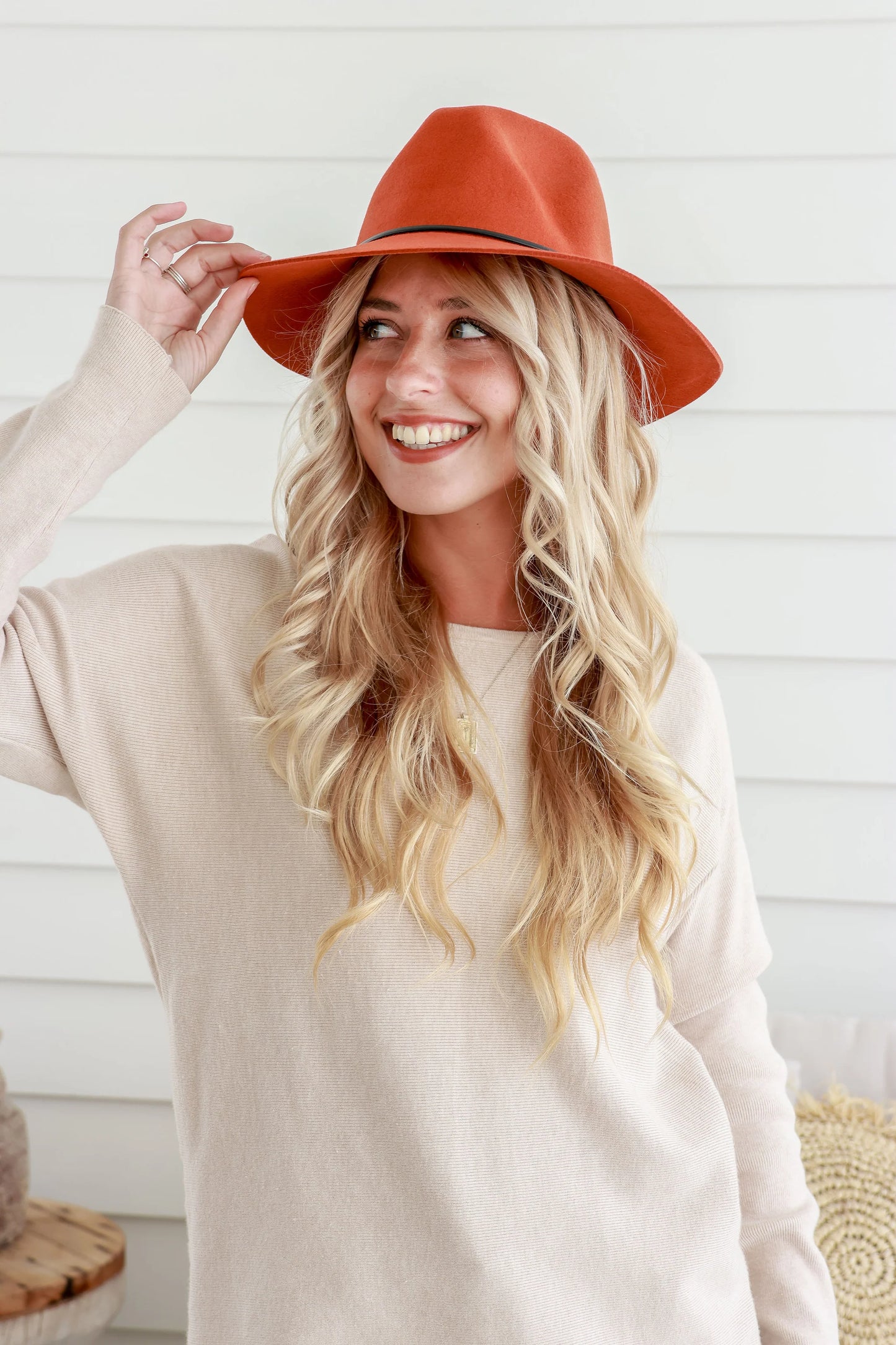 The Panama Hat | Terracotta