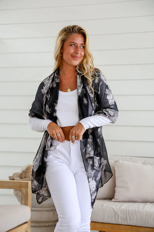 Flora Wrap Scarf